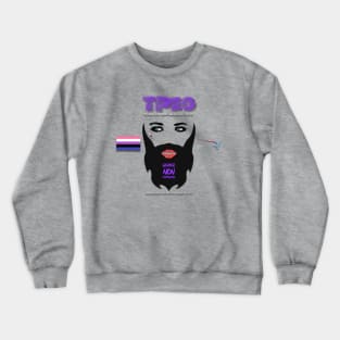 TPEG Transcending Barriers apparel Non-Binary Crewneck Sweatshirt